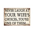 thumbnail image 1 of Wife'S Choice Vintage Metal Wall Decor, 1 of 1