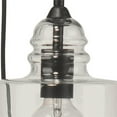 thumbnail image 4 of Eden Home 5-light Glass Extremely Versatile Pendant in Black Finish, 4 of 4