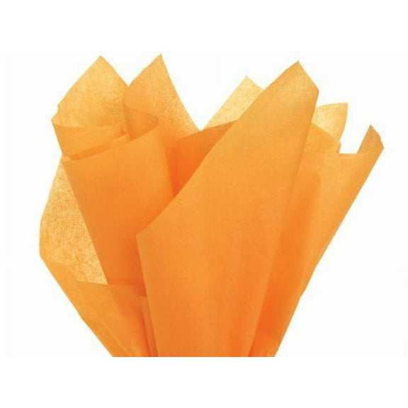 Gift Wrap Tissue Paper 15 X 20 - 100 Sheets (Tangerine)