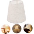 thumbnail image 2 of Abat-Jour en Tissu de Lin, Abat-Jour de Lampe de Table, Abat-Jour de Lampe de Chevet, pour Lampes de Sol, Abat-Jour en Lin Petit Abat-Jour de Remplacement, 2 of 4