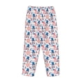 thumbnail image 4 of Kdxio Women's Comfy Stretch American GnomesPrint Drawstring Pajama Pants-X-Large, 4 of 9