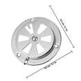 thumbnail image 2 of LITINKIMI 2 Pcs Stainless Steel Dryer Vent Replacement for Air Flow Control, 2 of 8
