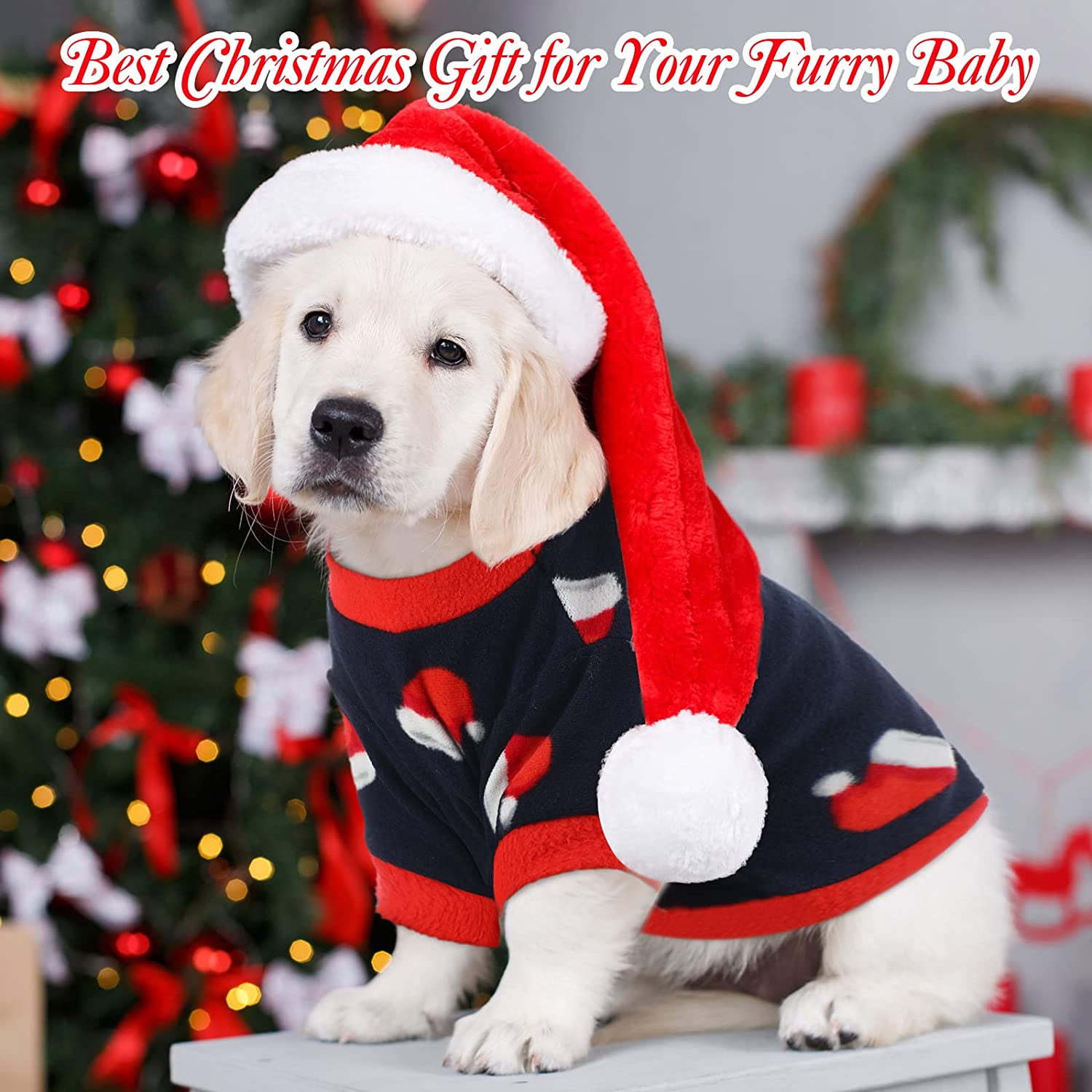 8 Pieces Valentine s Day Dog Sweaters Winter Chihuahua Clothes Outfits Dog Warm Shirt Winter Puppy Clothes for Winter Colorful Thickening Dog Pajamas for Pets Pup Dog Cat Small Walmart