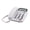 White, variant on YIGSECU C168 Telephone Hotel Fixed Line Phone Need Battery Double Interfaces Corded Telephone 24 Selectable Ringtones