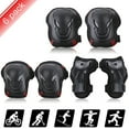 thumbnail image 2 of Spirastell Protective gear suit,Pads Wrist Equipment 6 Kit Knee Set Safety Pads Wrist Equipment Set Knee Pads Equipment Set Safety Set 6 Kit Suit QISUO ERYUE ZDHF, 2 of 6