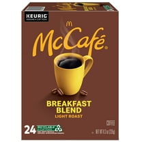 McCafe, Breakfast Blend Light Roast K-Cup Coffee Pods, 24 Count