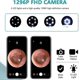 thumbnail image 5 of Inabuletwo Ear Wax Removal Tool, Spade Ear Cleaner with Ear Camera, 1296P Ear Scope, Earwax Remover Picker with 3 Ear Scoops, Ear Pick with 6 LED Ligh, 5 of 5
