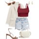 thumbnail image 1 of Pack 2 Crop Top Dama Blusa Gym Bralette Ombliguera Mujer Fin LOLE Crop Top, 1 of 5