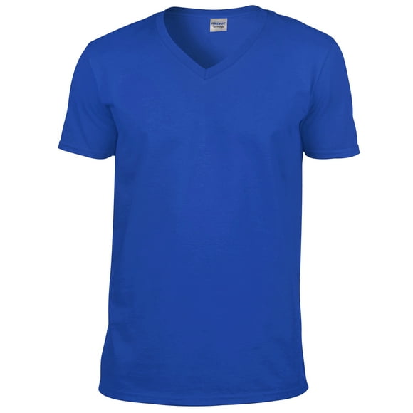 Gildan T-Shirt à Manches Courtes à Col en V pour Homme