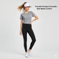 thumbnail image 6 of Women's Lightweight Wide Brim Baseball Cap, Thin UPF Sun Hat with Extended Visor, Adjustable for Running, Cycling, and Outdoor Summer Activities-Khaki, 6 of 9