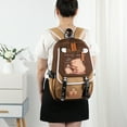thumbnail image 4 of Mochila Con Capibara para Niñas Y Regalos Los Amantes, 4 of 9