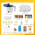 thumbnail image 2 of Kit para Hacer Velas KQU con Cera de Gel y Derretidor Eléctrico, 2 of 6