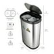 thumbnail image 2 of Bote de Basura Inteligente Grande Ninestars 50 Litros Acero Inoxidable con Tapa Automática Sensor de Movimiento Plata, 2 of 7