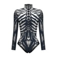 thumbnail image 1 of DuoJiaJ Combinaison de Fête Cosplay pour Femmes à Manches Longues Imprimée Numériquement avec Fermeture Éclair, 1 of 3