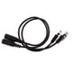 thumbnail image 2 of Convertidor de auriculares estéreo de 3,5 mm a divisor de auriculares con cable adaptador RJ9, 2 of 9