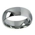 thumbnail image 3 of Metal Masters 8mm Classic Dome Mens Tungsten Carbide Ring Wedding Band, 3 of 6