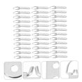thumbnail image 3 of OULII Lot de 50 Crochets Muraux en Acier Inoxydable pour Cadres d'Expositions, 3 of 8