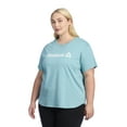 thumbnail image 3 of Reebok Women’s and Women's Plus Identity Short Sleeve Graphic T-Shirt, Sizes XS-4X, 3 of 4