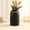 Black #13, variant on Modern Plastic Vase for Home Office Wedding Event Decor | 6.1 Inch Tall Flower Vase | Elegant Black Pink White Colors | 1 Piece Decorative Vase