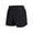 Black, variant on hoksml Men's Sports Running Shorts Solid Color Ice Silk Breathable Outdoor Leisure Athletic Shorts Elastic Waist Drawstring Side Split Summer Lightweight Shorts
