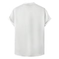 thumbnail image 4 of Leey-World Mens Oversized T-Shirts Fashion Loose Fit Crewneck Tshirt Streetwear Heavyweight Short Sleeve Tee Shirt Gym Workout Tops Mens Tee Shirts(White,S), 4 of 4