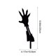 thumbnail image 3 of pstuiky Estaca de mano espeluznante de acrílico para decoración de Halloween al aire libre estaca de mano de esqueleto de cementerio decoración de patio estaca de miedo, 3 of 6