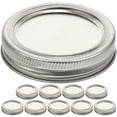 thumbnail image 1 of 10 Pcs Couvercles de Pots Professionnels Couvercles de Mise en Conserve Robustes Couvercles de Pots Pratiques Étanchéité Couvercles de Mise en Conserve Couvercles de Pots, 1 of 7