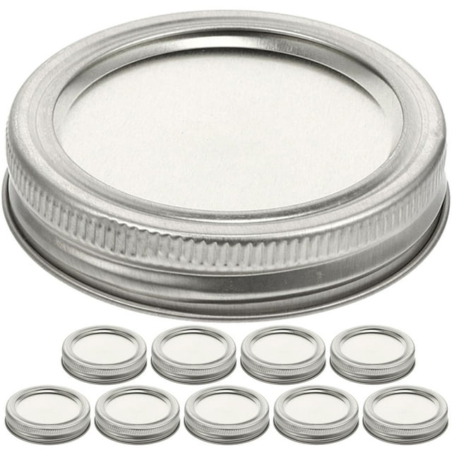 10 Pcs Couvercles de Pots Professionnels Couvercles de Mise en Conserve Robustes Couvercles de Pots Pratiques Étanchéité Couvercles de Mise en Conserve Couvercles de Pots