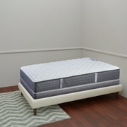 Continental Sleep, Mattress Set, 11-Inch Medium Foam Encased Tight top Pocket Coil Haybrid Mattress and 4" Wood Box Spring, 48"