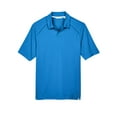 thumbnail image 4 of North End 88632 Men's Recycled Polyester Performance Pique Polo-Light Nautical Blue-S, 4 of 5