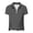 Gray, variant on Women's Half Zip Polo Shirt Short Sleeve Stand Collar Casual Golf Top