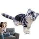 thumbnail image 4 of Gatos de colección de muñecas de animales linda figura adorable peluche animal gato juguete para niñas niños adultos, 4 of 8