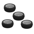 thumbnail image 3 of Pneus en Caoutchouc, Roues de Voiture RC Écologiques 4 Pcs Coussinage Fort Surface Inégale Universelle pour Voiture Télécommandée 1/8 Noir, Rouge, Blanc, 3 of 7