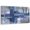 Blue, variant on Abstract Oil Paint Canvas Wall Art, Royal Blue Graffiti Distressed Color Block Wooden‑Stretched Canvas Print Artwork, Home Wall Decor for Living Room Bedroom Office 24"Lx18"W