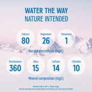 evian Natural Spring Drinking Water, 1 L, 6 Pack Bottles