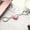 Pink, variant on 2pcs Love Heart Brick Keychain Elements Key Ring Birthday Jewelry Gift>-Dark Green