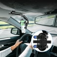 thumbnail image 4 of sweethay Soporte para móvil de coche resistente y duradero para un cómodo soporte para teléfono con espejo retrovisor para coche Videojuegos y accesorios, 4 of 6