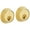 Lifetime (PVD) Polished Brass, variant on Baldwin Contemporary Double Cylinder Deadbolt for 1-5/8'' Bore Hole