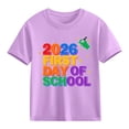 thumbnail image 4 of Camiseta de Manga Corta Linda para Niños Unisex Gráfica Tee de la Escuela de la Temporada, Camisetas de Manga Corta para Niñas, 4 of 9