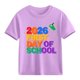 thumbnail image 4 of Camiseta de Manga Corta Linda para Niños Unisex Gráfica Tee de la Escuela de la Temporada, Camisetas de Manga Corta para Niñas, 4 of 9
