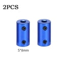 thumbnail image 1 of MYG Aluminum Flexible Shaft Coupler Coupling Bore 3D-Printer Part Blue Stepper Motor, 1 of 5