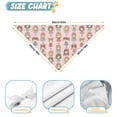 thumbnail image 6 of Dog Bandana 2 Pack,Doll Princess Pattern Bandanas for Dogs,Cat Bandana,Small/ Large Dog Bandana 2 Size,Dog Bandanas, 6 of 6