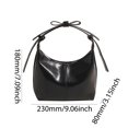 thumbnail image 2 of Bolso de Hombro Wdftyju Media Luna PU Color Sólido, 2 of 9