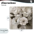 thumbnail image 4 of Stupell Industries Shabby Chic Ivory Flower Bushel Canvas Art, 17 x 17, by Nan, 4 of 8
