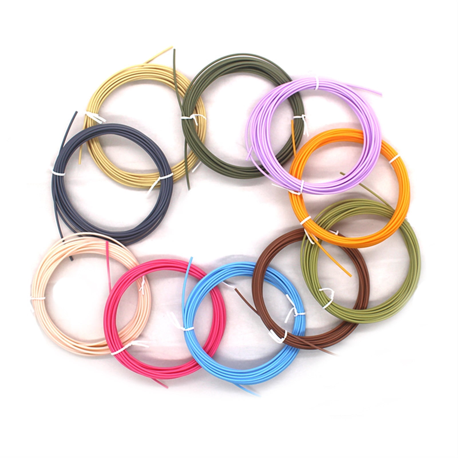 5 Meters PLA Filament for 3D Printer Painting Drawing Printing Pen Consumable 1.75mm Plastic Filament