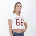 thumbnail image 1 of Playera Dama Oversize K-Swiss FWT-COCRE Color Blanco, 1 of 4