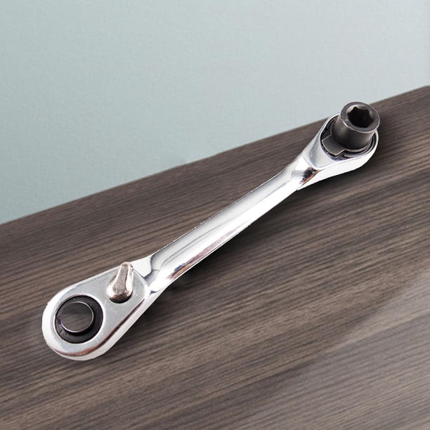 Llave de antorcha de acero Llave de trinquete de enchufe rápido de Llave de trinquete de trinquete métrico Llaves de extremo de caja para Cabeza Soledad Llave de trinquete antorcha