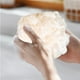 thumbnail image 2 of Bola de esponja de baño grande de 50g -- Blanco, 2 of 5