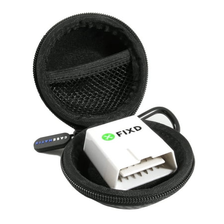 Casematix Obd Carry Case Compatible with Fixd Obd2 Bluetooth Car Diagnostic Tool for Auto Car Health Monitor