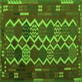 thumbnail image 1 of Ahgly Company Indoor Square Oriental Green Traditional Area Rugs, 6' Square, 1 of 1